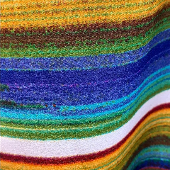 ✓ T-bags Los Angeles EUC dress striped small blue - Picture 7 of 16